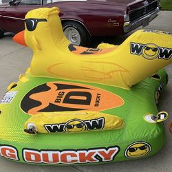 The “Big Ducky “ water tube.