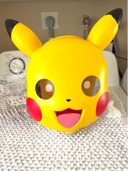 Pokémon Pikachu mask mannequin head not included