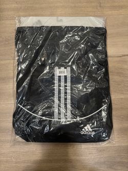 Adidas Sackpack Black – Drawstring Gym Bag (New)