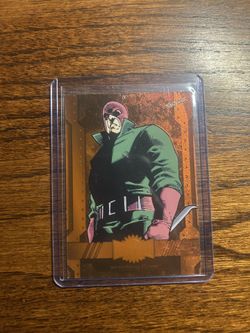 WRECKING CREW 2024 MARVEL METAL UNIVERSE ORANGE FX PARALLEL 16/25 #91