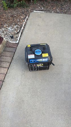 1200 watt 2 stroke Generator