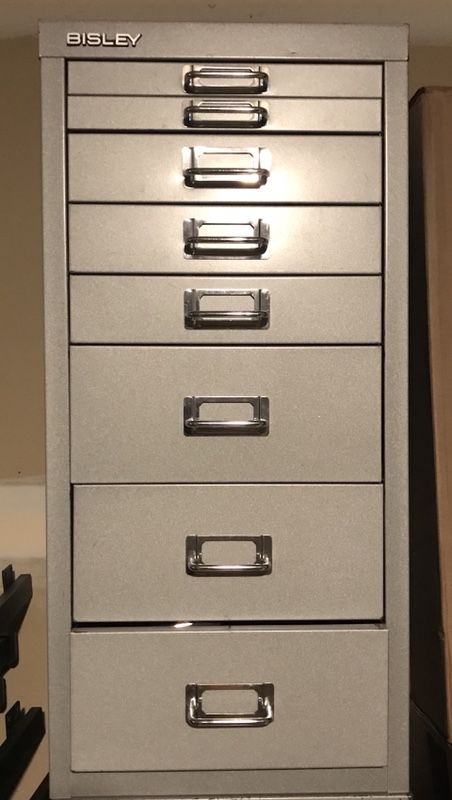 Bisley 8-Drawer Metal Cabinet