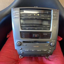 2006, 2010 Lexus IS 2 50 Radio With Cd Player