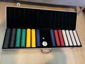 Poker chips. 700 ct