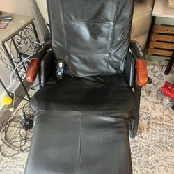 Heated leather Inversion Massage Chair