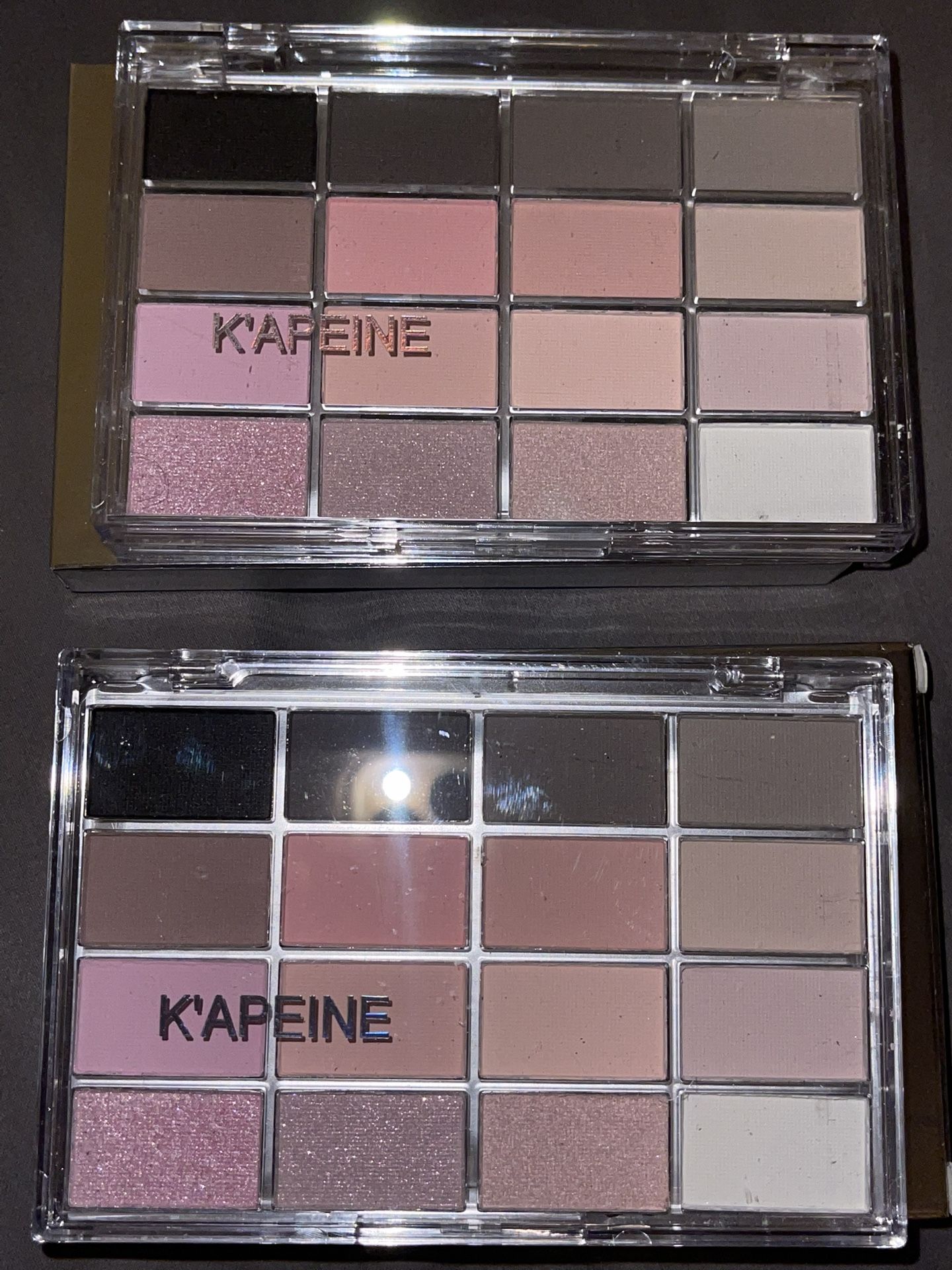 2pc mini makeup eyeshadow palette
