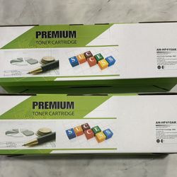 HP Printer 410A Toner Cartridge new (2) Black