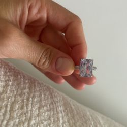 Square Diamond Fashion Ring