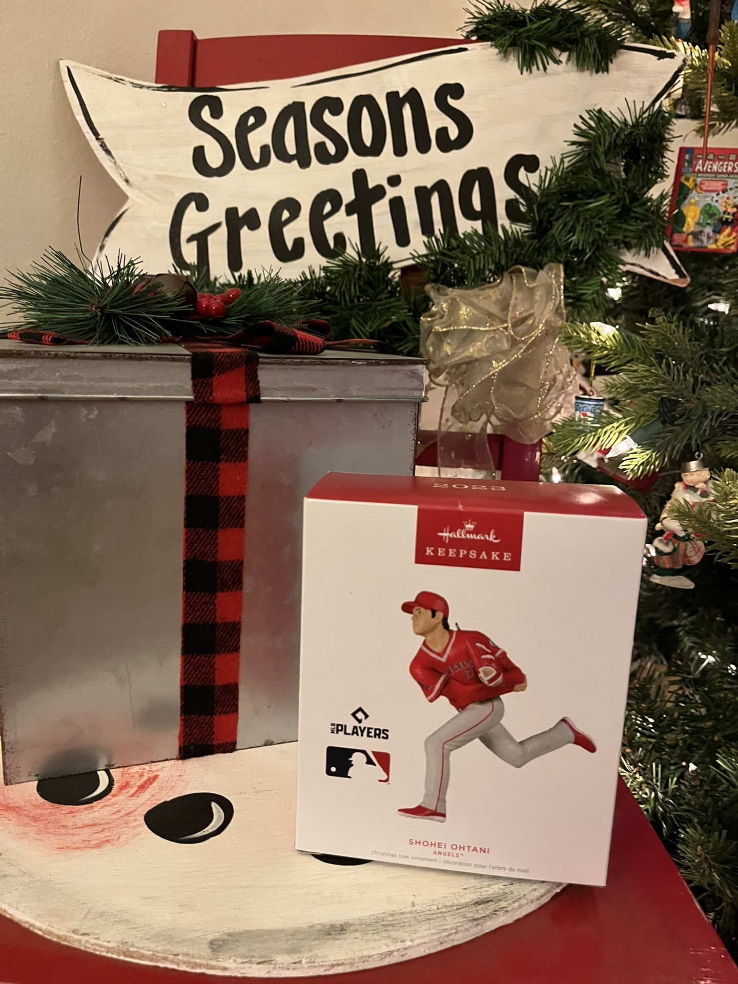 2023 Hallmark Keepsake Shohei Ohtani Angles Ornament