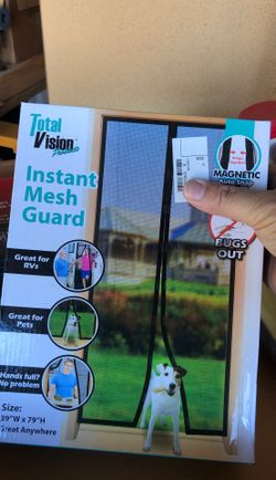 Mesh screen door