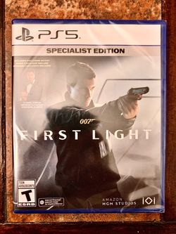 007 First Light (Specialist Edition) PS5 - Brand New