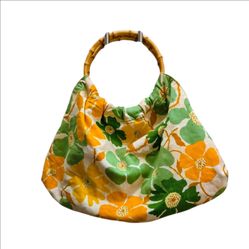 Bamboo Handle Lily Pulitzer Like Purse