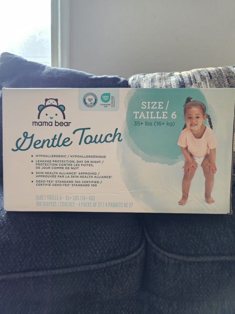 Diapers Size 6