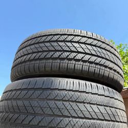 275 50 20 Bridgestone Alenza all season ultra 275/50/20 used tires 275/50R20