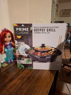 MULTY PURPOSE ELECTRIC HOT POT GRILL NEW