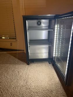 Glass Door Back Bar Cooler / minibar