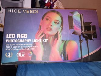Nice Veedi LED RGB Photography Light Kit
