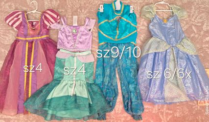 Disney princess dresses costume