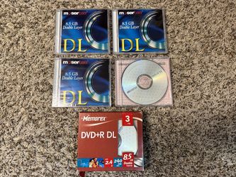 Dual Layer Blank DVD Disc 
