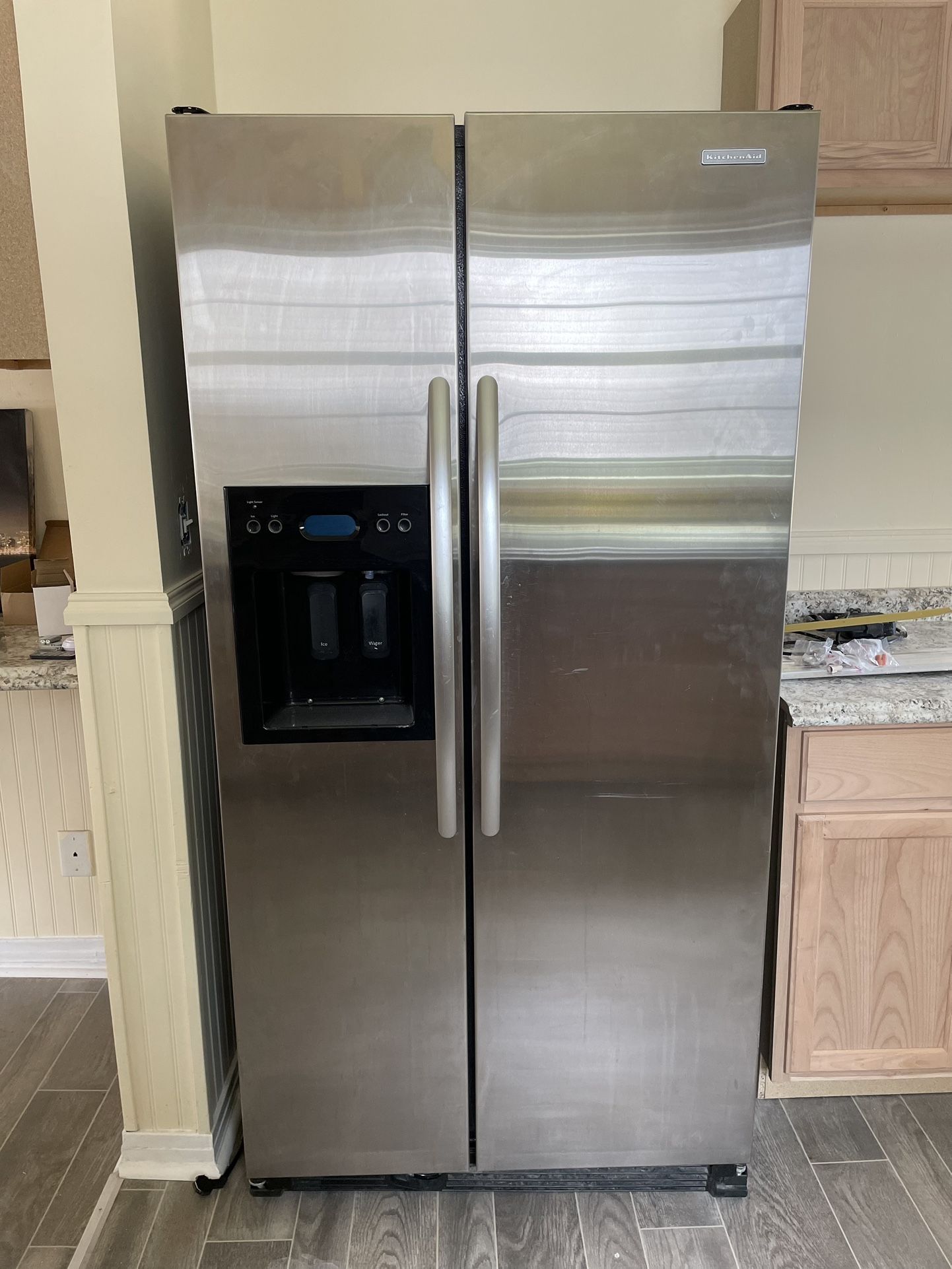 Kitchen Aid Side By Side Refrigerator 