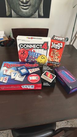 Bundle of 6 Board and Card Games