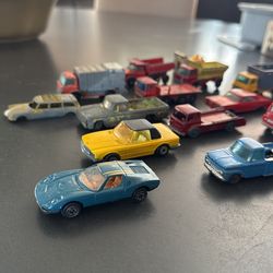 Vintage Diecast Cars And Match Box Cars