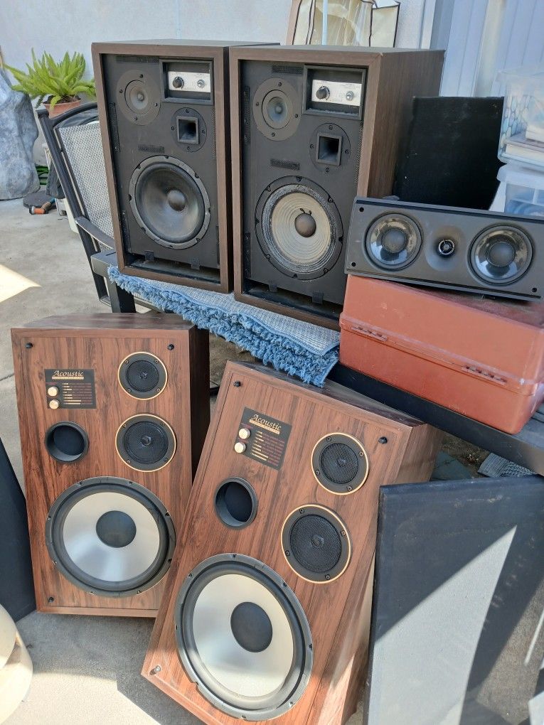 Speakers, Subwoofers &Stereos.. Call