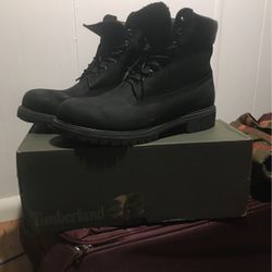 Black Suede Timberlands 