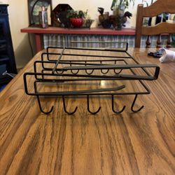 Slide in shelf storage bracket