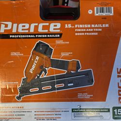 PIERCE 15ga Finish Nailer