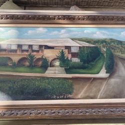 Windigo Hotel La Jolla Vintage Painting