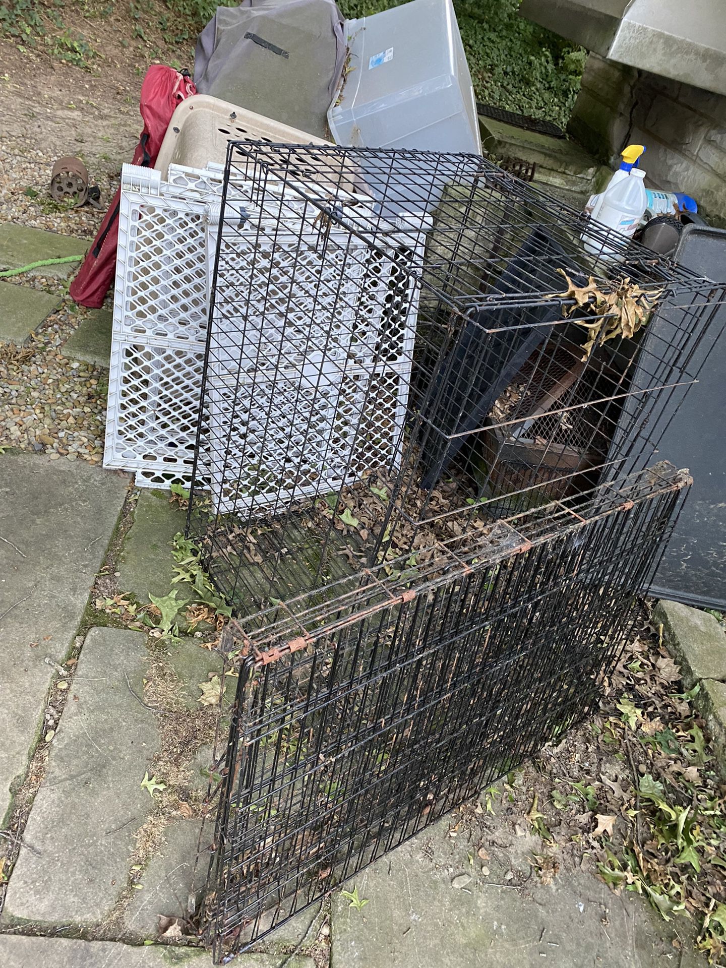 Misc. Dog Crates And Pens