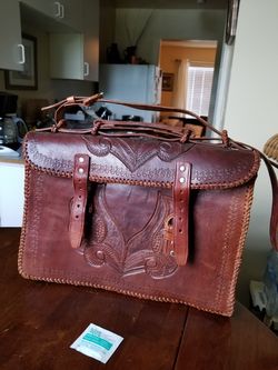 Real leather bag