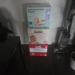 3 Unopened Boxes Of Diapers
