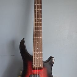 Glenn burton five string bass