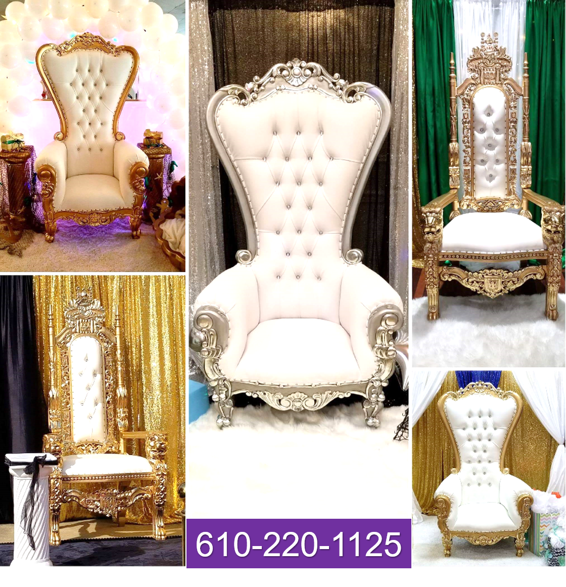 Throne Chair Baby Shower For Sale In Trenton