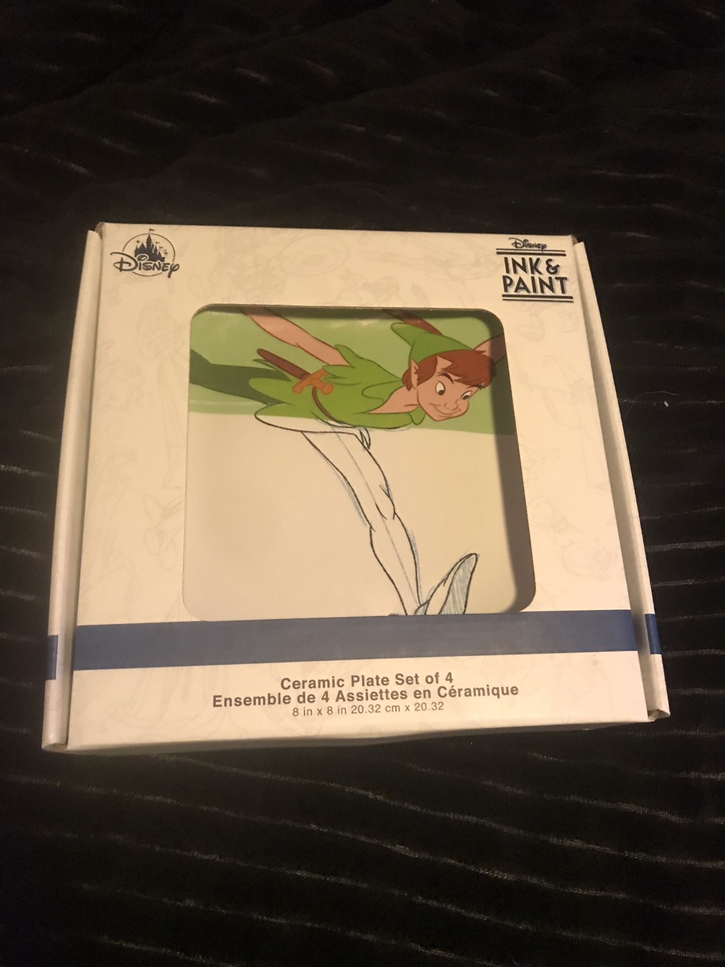 Disney Ceramic Plate Set of 4