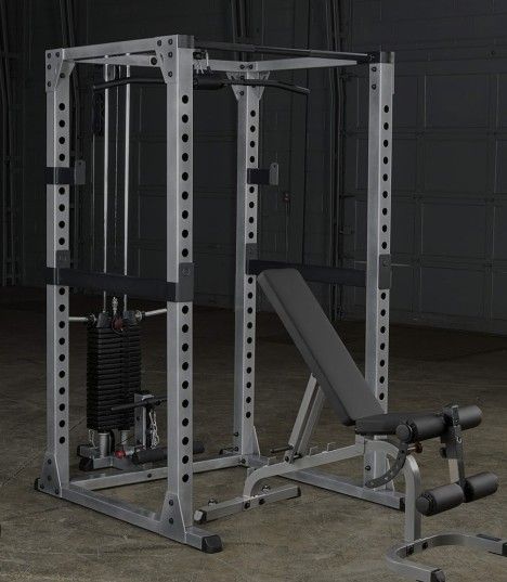 Weight Power Rack With Cables