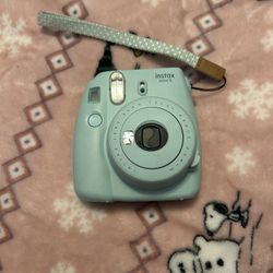 Blue Instax Mini 9 Camera 