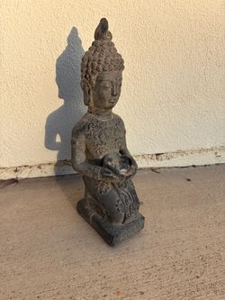 Stone Buddha statue