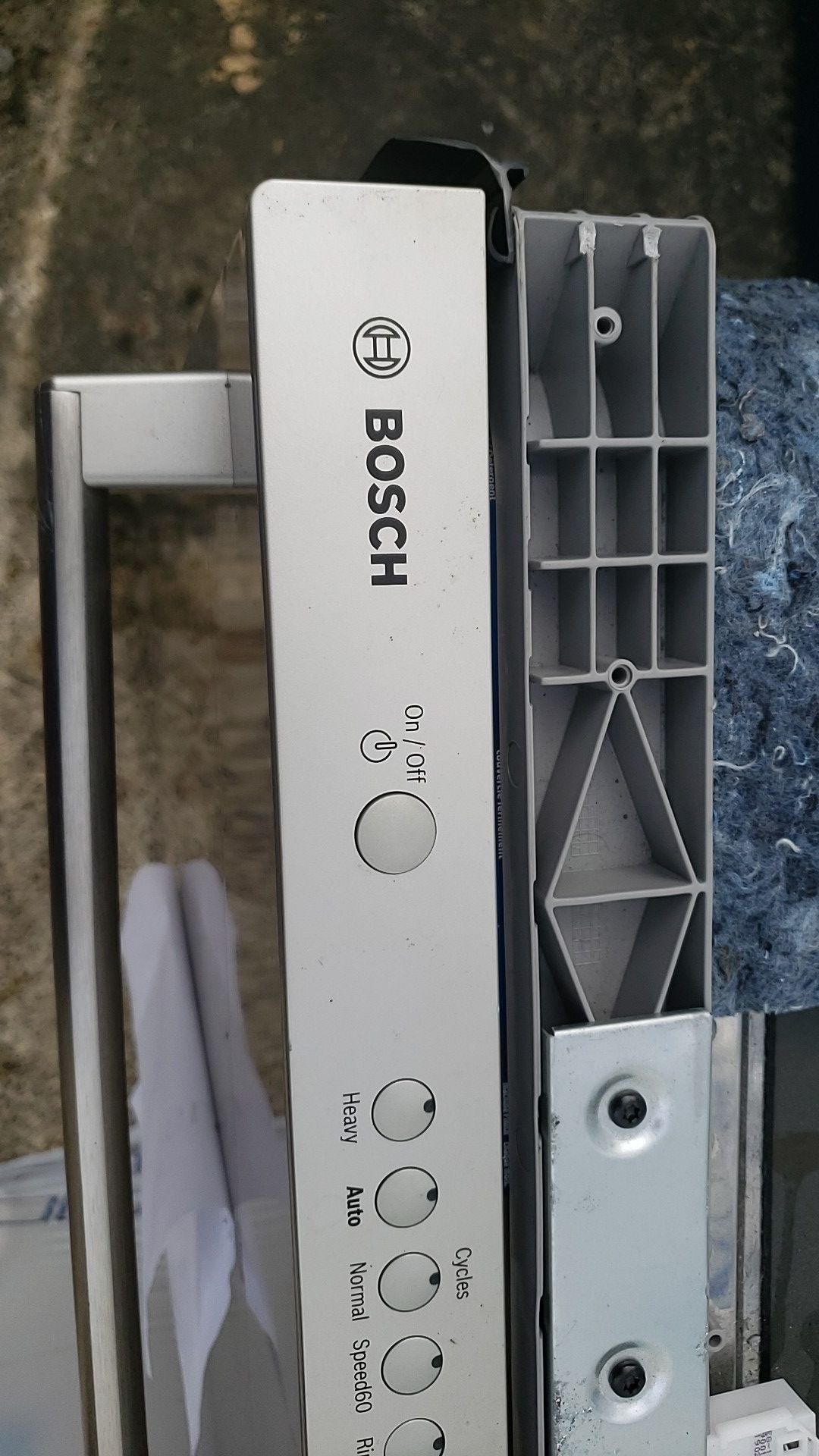 Bosch dishwasher never used