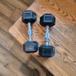 10 Lb Dumbbell Set Of 2