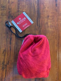 Kanata Sport Collection Red Towel with Clip