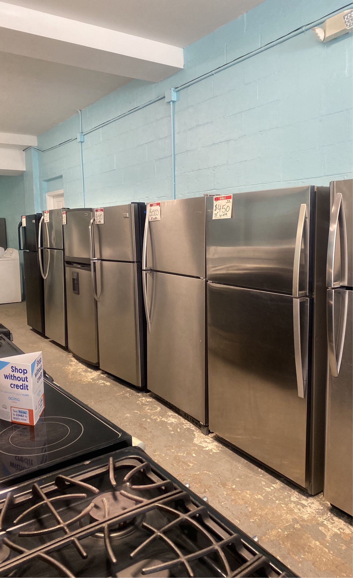 Variety Of  Top And Bottom Fridge In Excellent Condition 