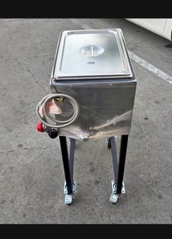 carrito de vaporera para Tacos Al Vapor, verduras al vapor, panes al vapor, tortillas etc.