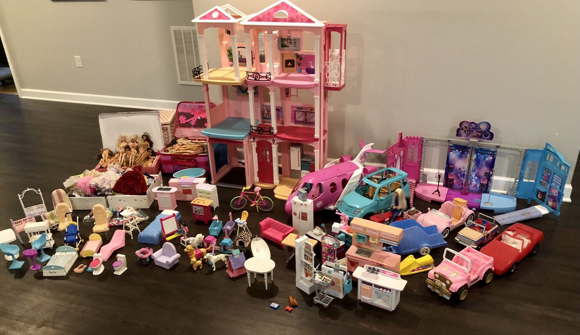 Entire Barbie Collection For Sale