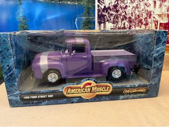 1:18 Scale 1956 Ford Street Rod Diecast Pickup. New Unopened by American Muscle.