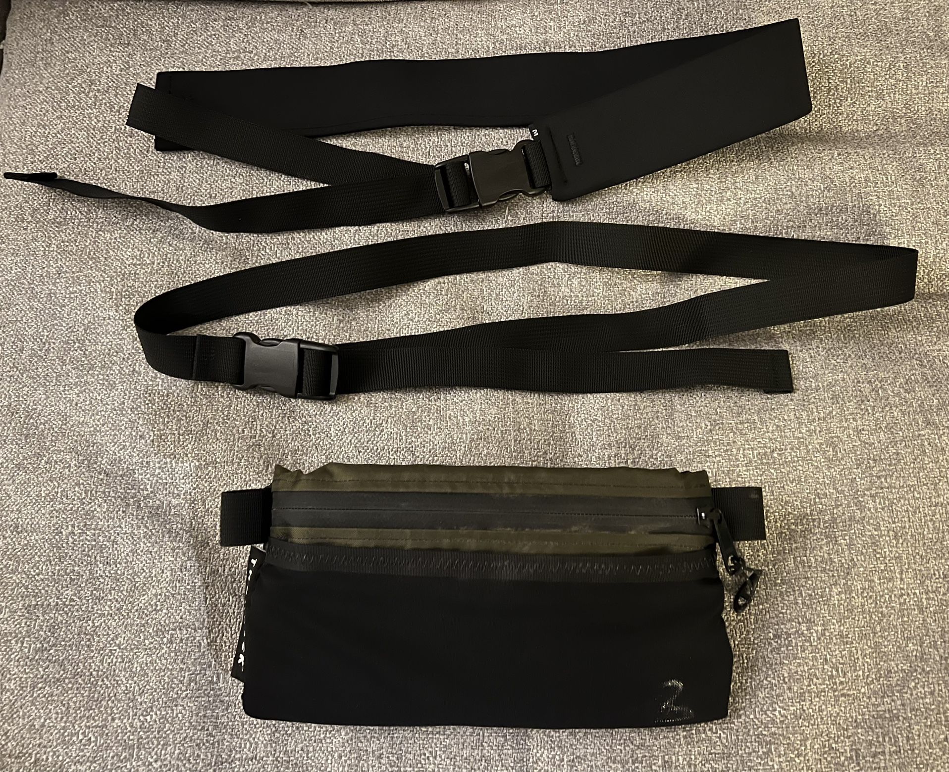 Dark Olive Thrupack Slim with Medium Strap