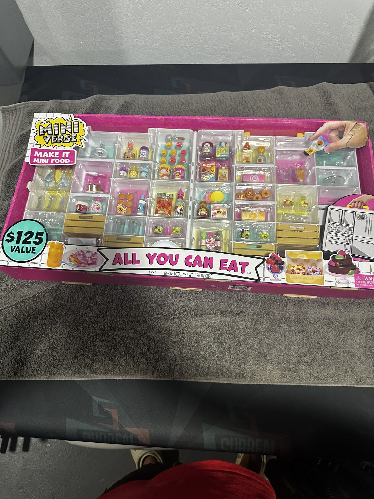 MGA's Miniverse Make It All You Can Eat Collectibles, DIY, Resin Play, Replica Food, NOT Edible