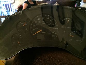99-2001 chevy extreme cluster with 67k